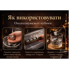 Стильные Кубики Moltis — премиум для виски и коктейлей Стильные Кубики Moltis — премиум для виски и коктейлей