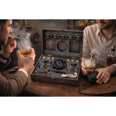 Смокер для виски Moltis + 2 бокала Saxum — металлические кубики серебряного цвета, щепа для копчения Смокер для виски Moltis + 2 бокала Saxum — металлические кубики серебряного цвета, щепа для копчения