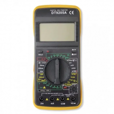 Цифровой мультиметр DT-9205A — универсальный тестер напряжения, тока и сопротивления с прозвонкой и тестом диодов