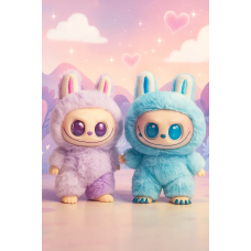 Мягкая игрушка-сюрприз Pop Mart Labubu 18 см, случайный цвет