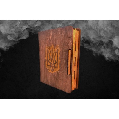 Кубики для виски Moltis Relax Whiskey Stones Original Wood 8 шт из металла золотого цвета (без гравировки) MBG - 10515