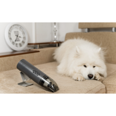 Автомобильный пылесос Grikey Mini, ручной портативный Х03 Car Vacuum Cleaner 2500mAh, 75W, USB из ABS пластика серый