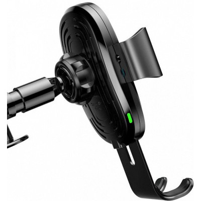 Беспроводное автомобильное зарядное устройство, UNI Baseus Wireless Charger Gravity Car Mount Black