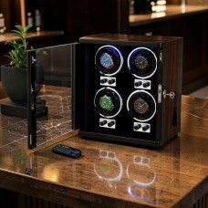 Watch winder 4 слота LED управление со смартфона TPD 1950 10201 Watch winder 4 слота LED управление со смартфона TPD 1950 10201