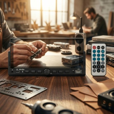 Магнитола Moltis AMM-11450 сенсорная CarPlay 1080P FM 4x45W