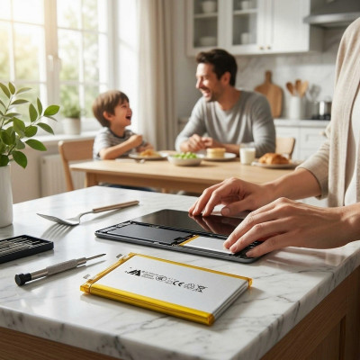 Батарея Li-Po 10000mAh 37Wh 3.7В формат 1260110 плоская