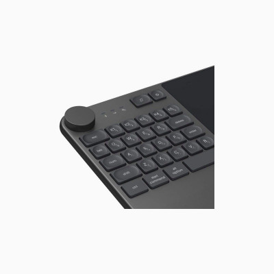Huion Inspiroy Keydial KD200 — графический планшет A5 с клавиатурой